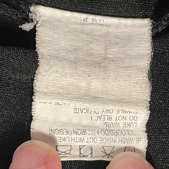 Hurley Track Jacket Full Zip Long Sleeve Embroidered Black Blue Gray L Vintage - Picture 9 of 10